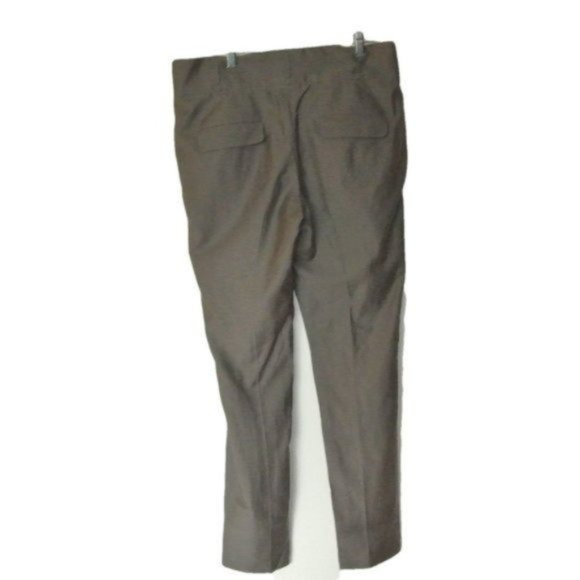 Brunello Cucinelli Pleated Pants Gray Cotton Silk size - 8 slit pockets - Picture 11 of 11